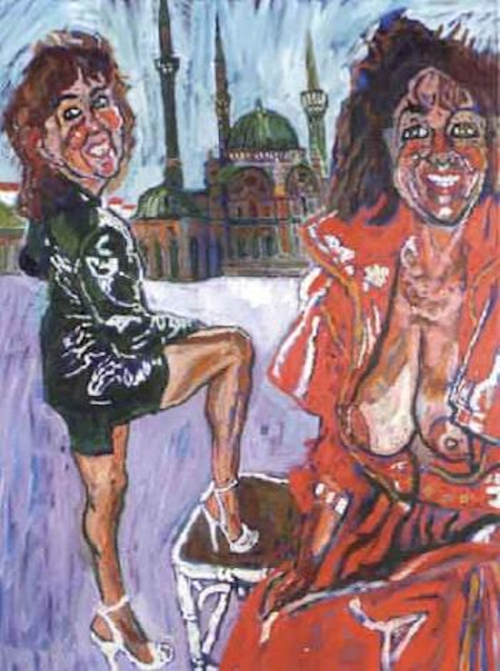 Patti in Constantinople by John Bratby