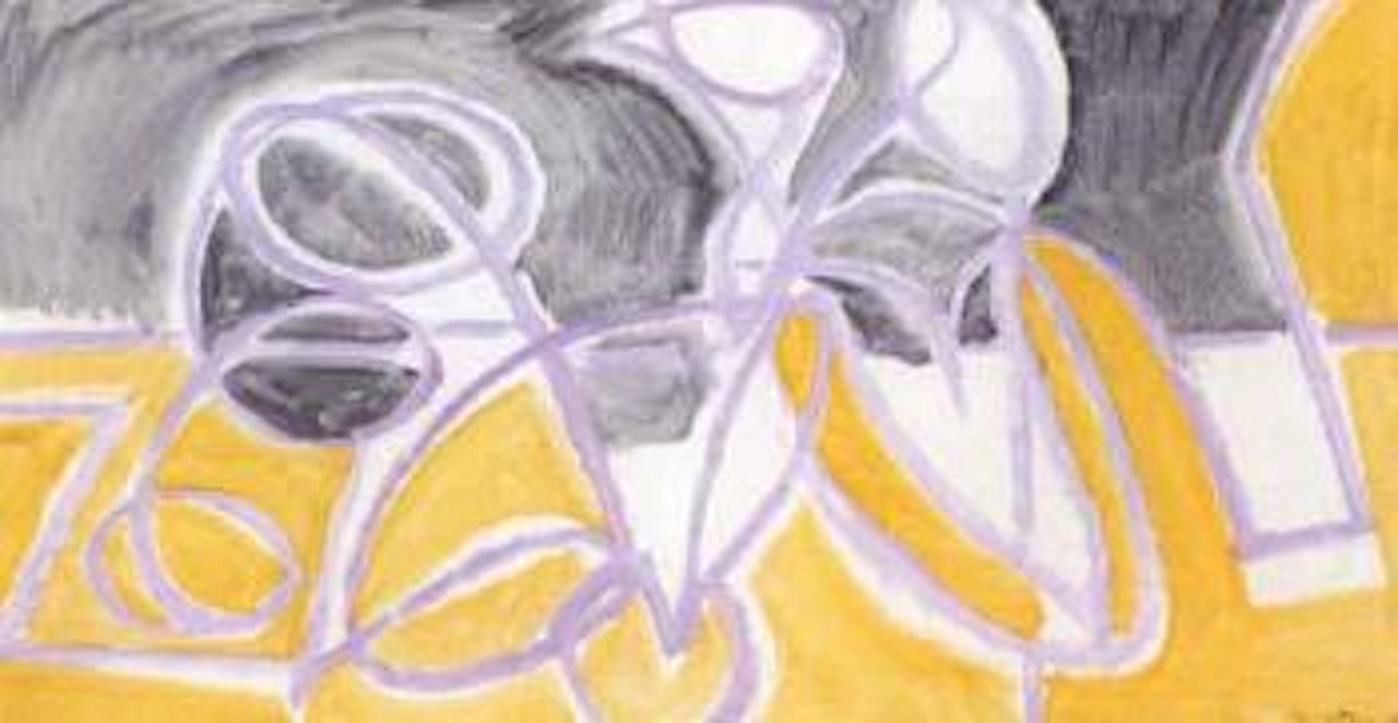 Abstract vision, Arum lilies by Ivon Hitchens