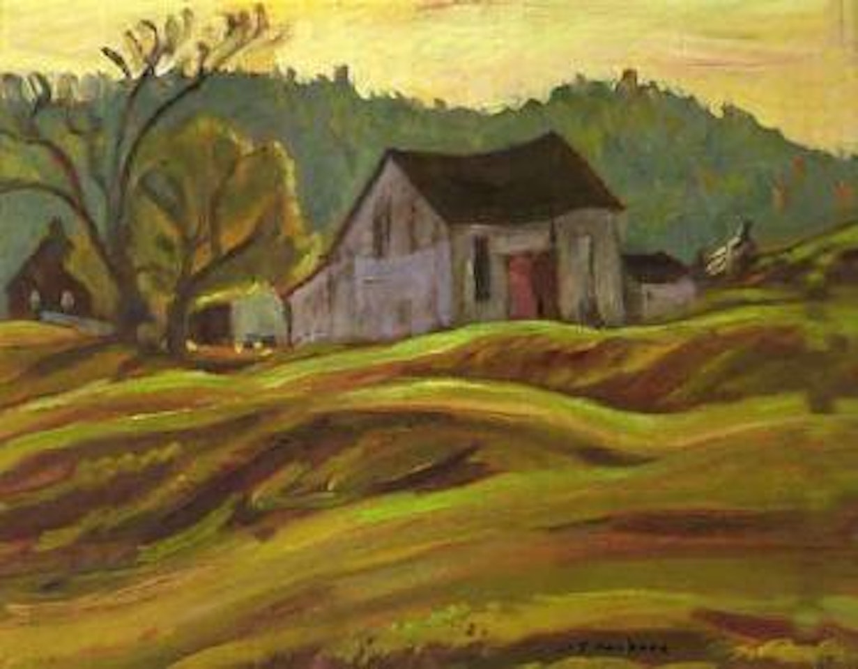 Gatineau barn by Alexander Young Jackson