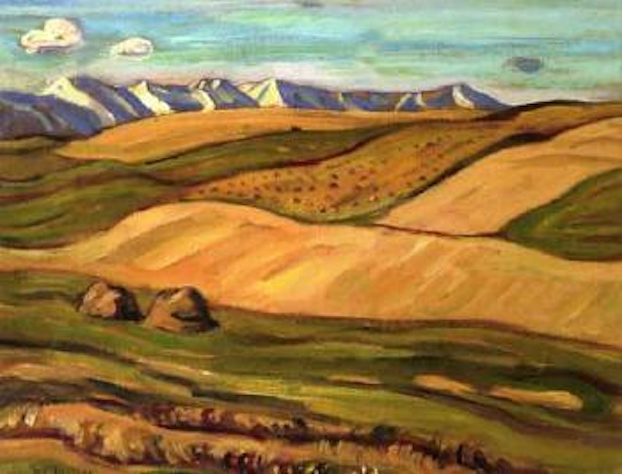 Pincher Creek, Alberta by Alexander Young Jackson