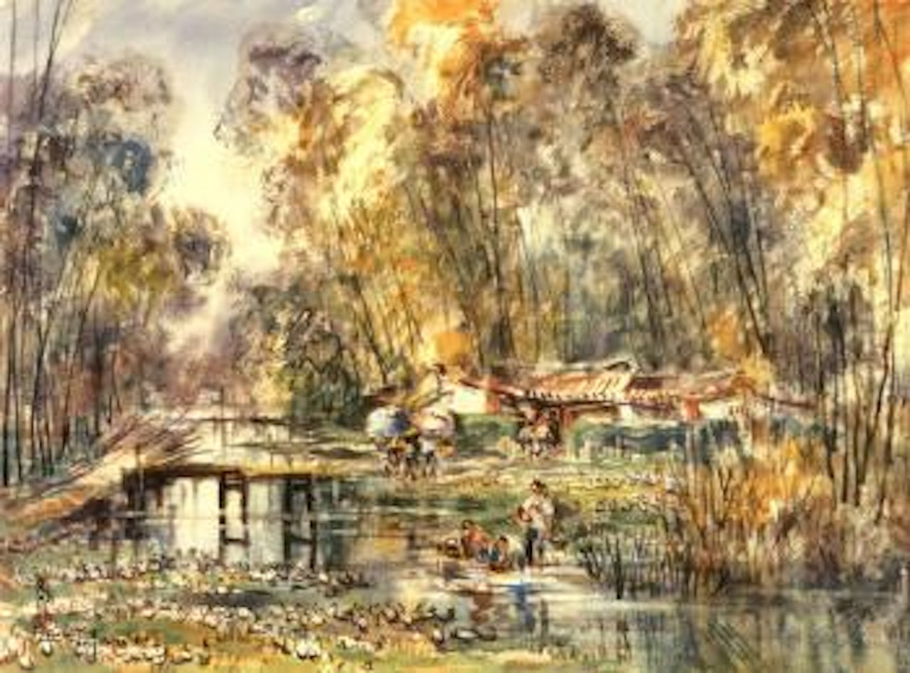 Village harmony by Ran In-Ting (Lan Yinding)
