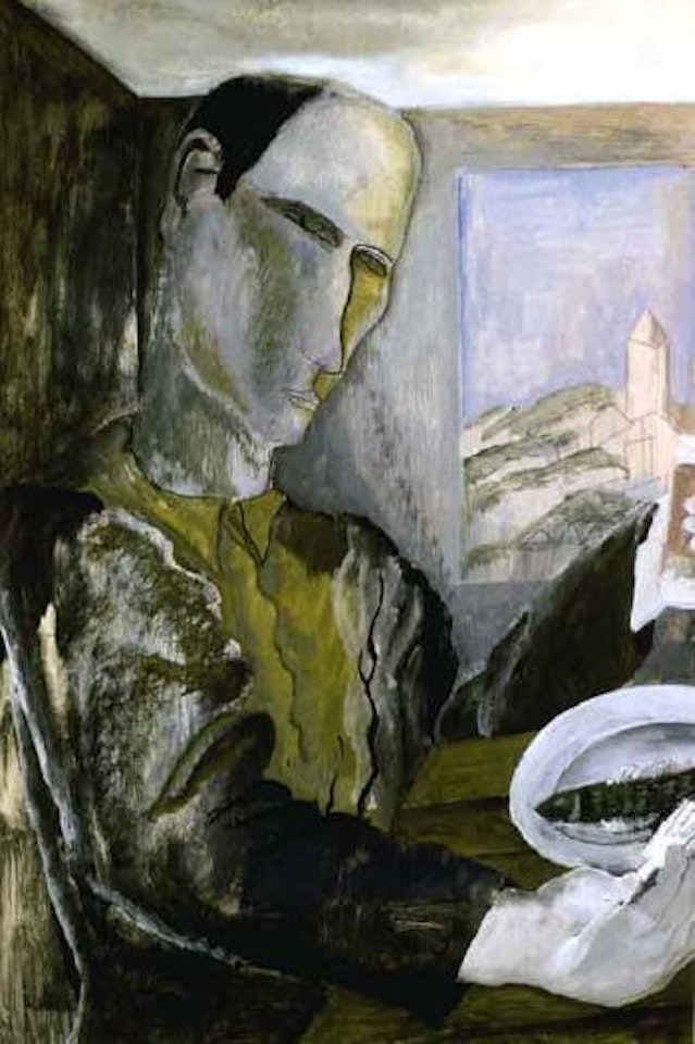 Homme dans un interieur by Ossip Zadkine