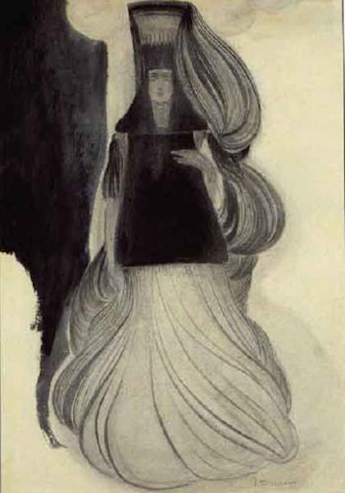 La pretresse by Léon Spilliaert