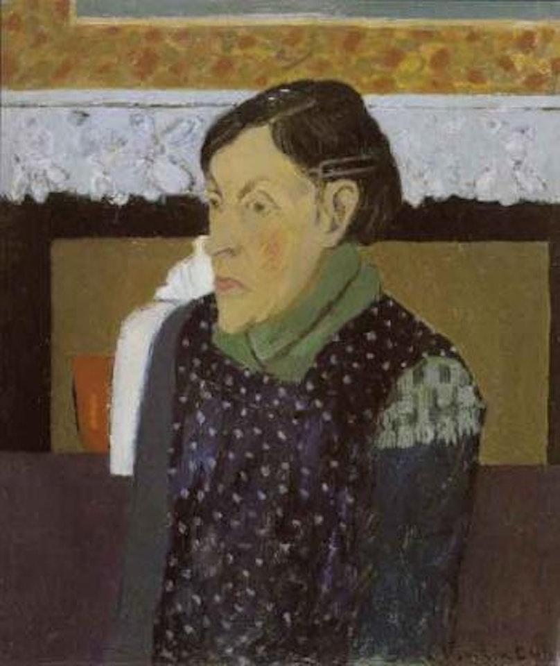 Portrait of my mother by Louis van Lint