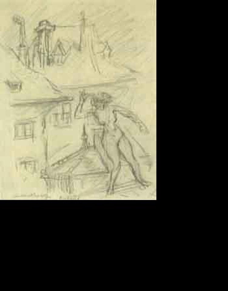 Moon-struck study by Alfred Kubin