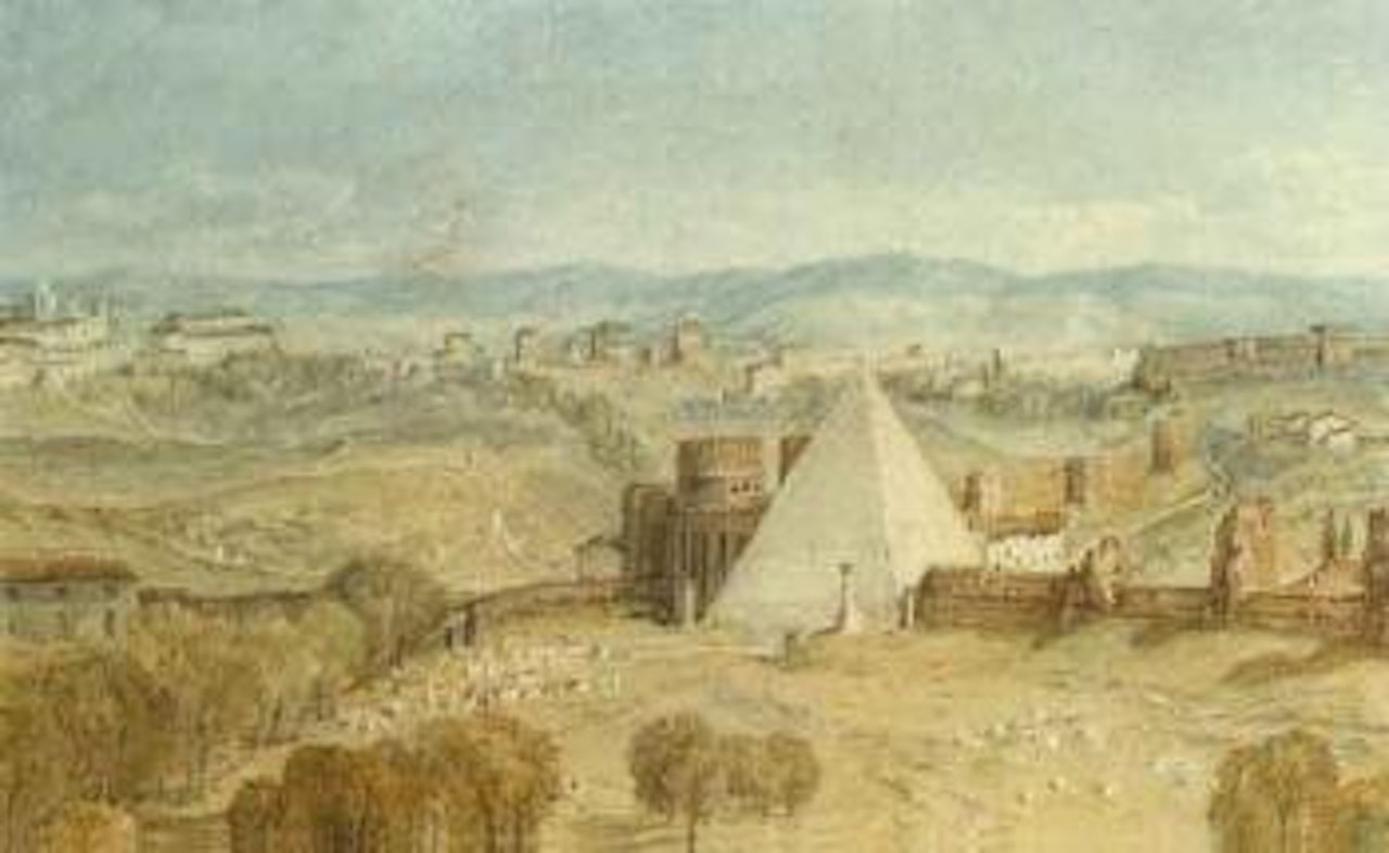 Rome from Monte Testaccio by Joseph Mallord William Turner