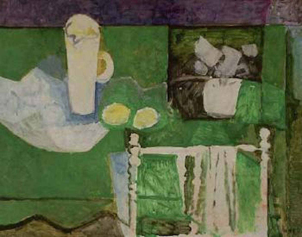 La table verte by Francisco Bores
