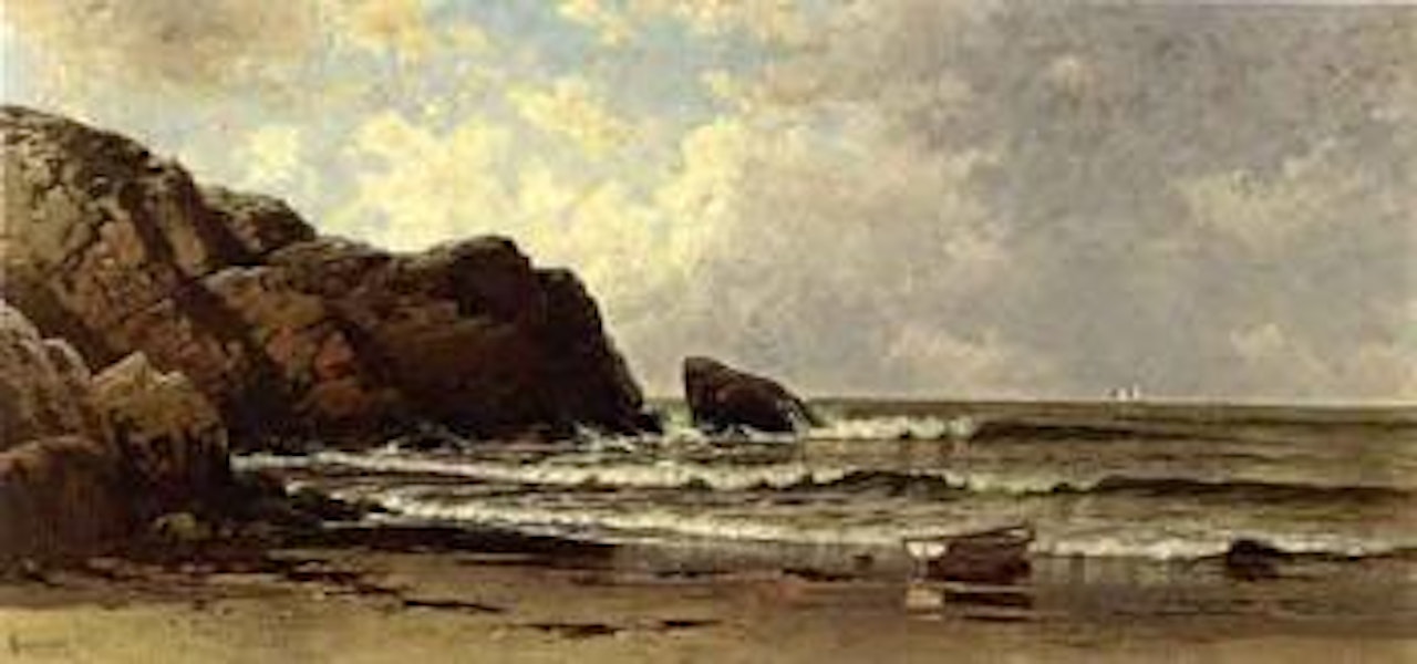 Cliffs at Nahant by Alfred Thompson Bricher