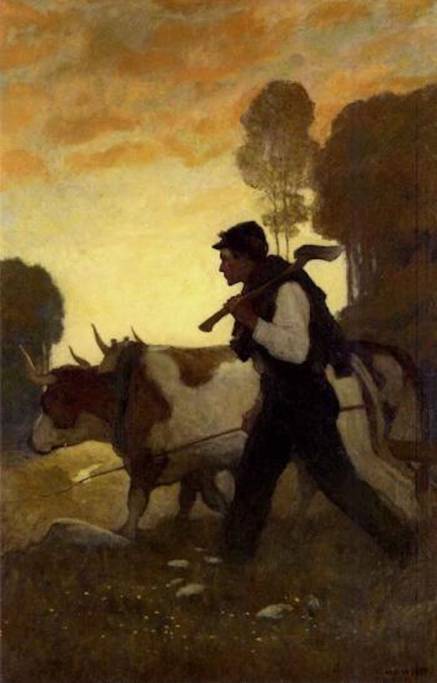 The Angelus by Newell Convers Wyeth