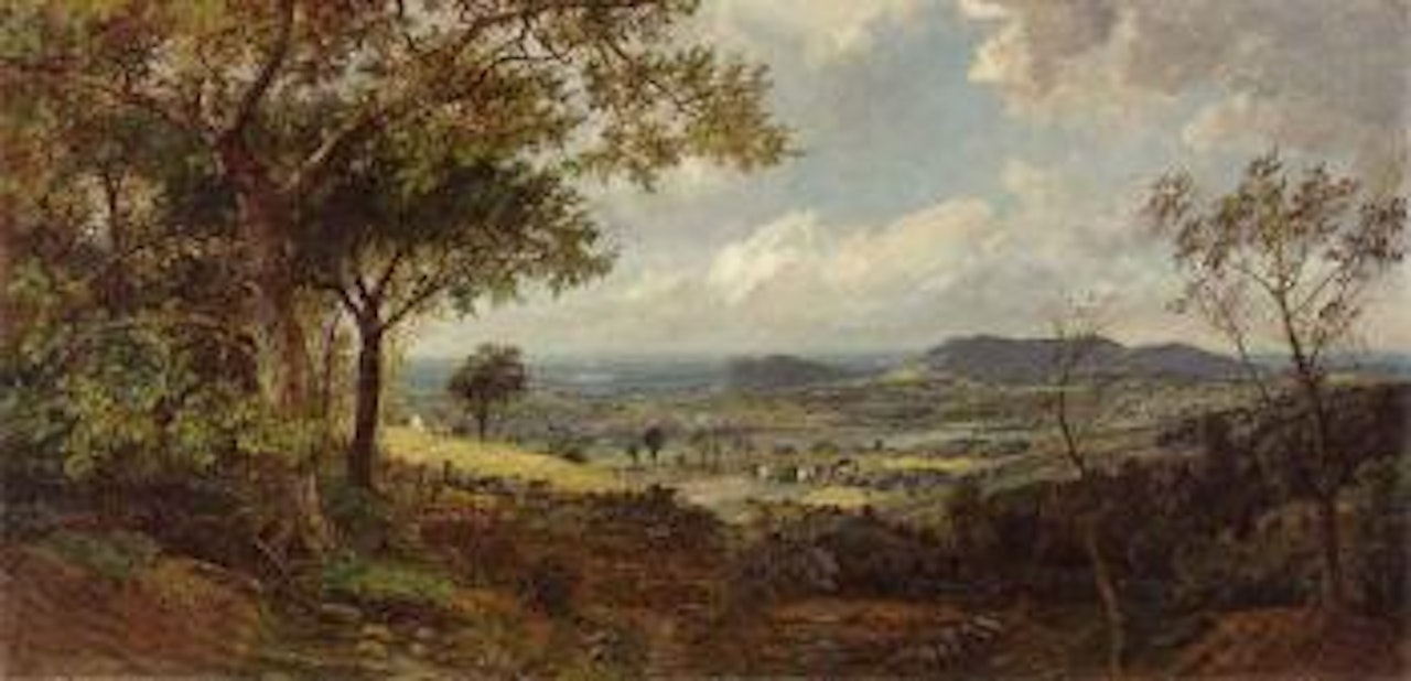 Mounts Adam and Eve by Jasper Francis Cropsey