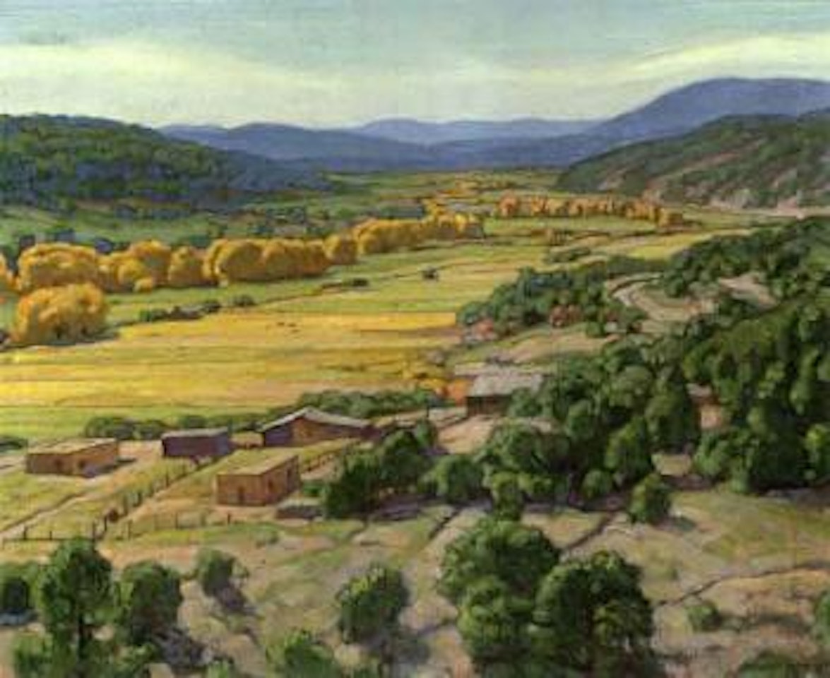 Valley vista by Ernest Martin Hennings