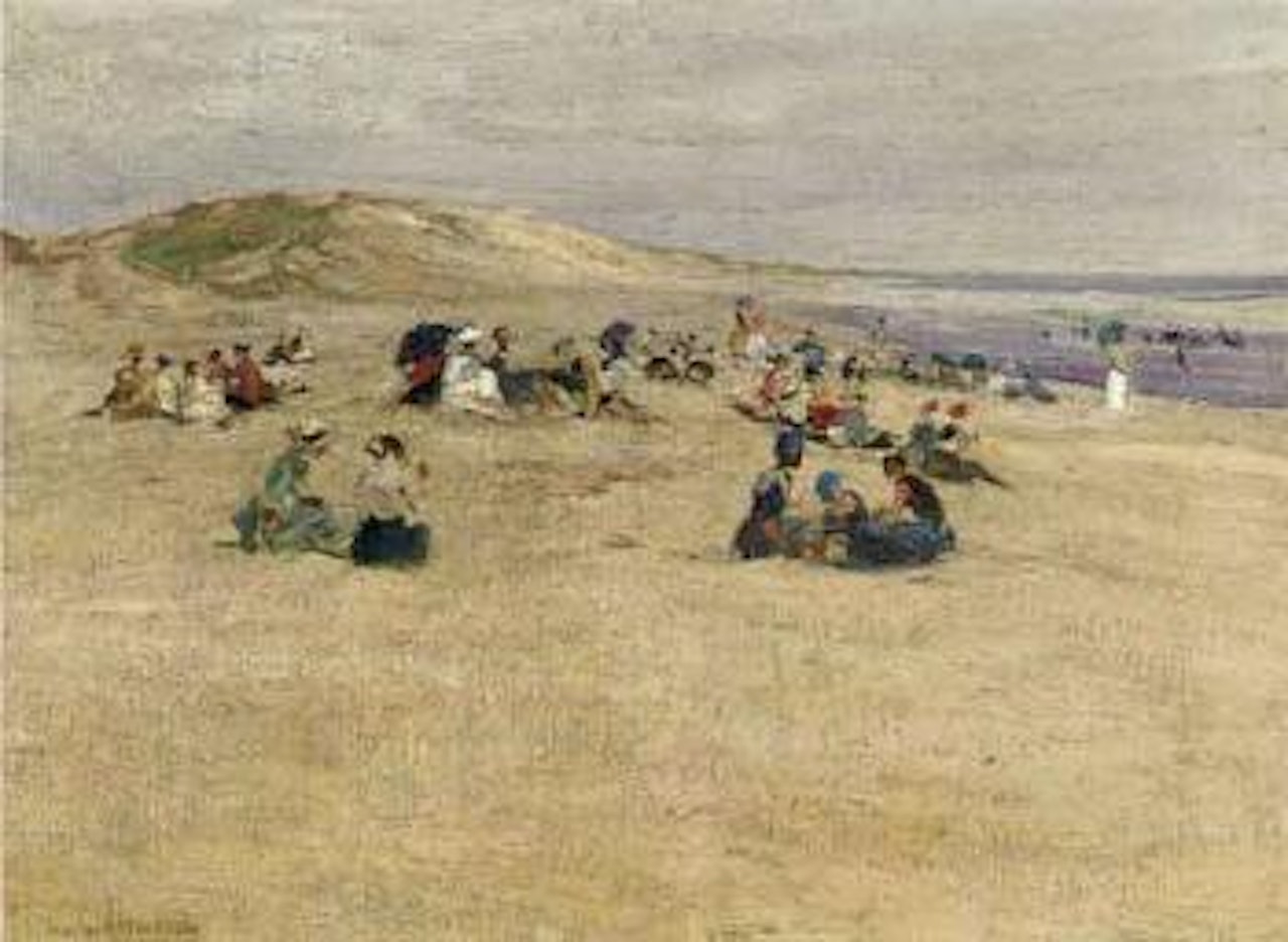 Beach and dune by Charles Woodbury