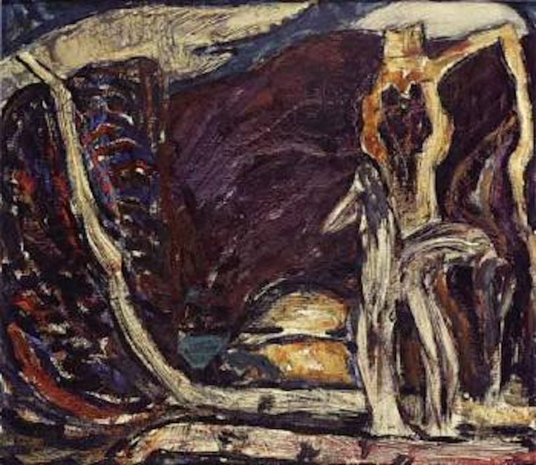 Abstract landscape by Marsden Hartley