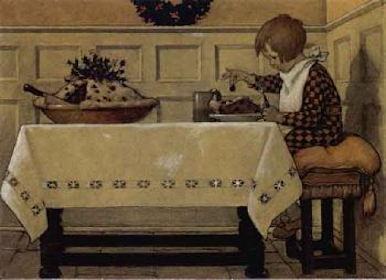 Little Jack Horner by Jessie Willcox Smith