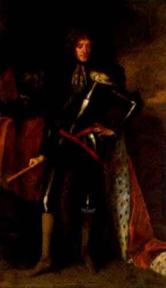 Portrait of James, Duke of York, later King James II, full-length by Sir Peter Lely