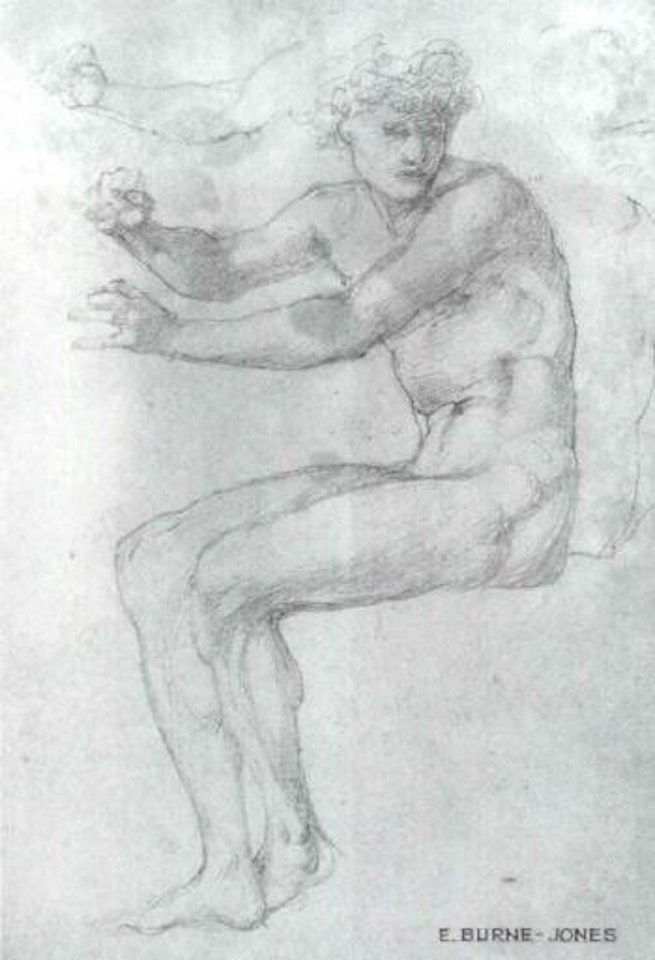Study for the Feast of Peleus by Edward Coley Burne-Jones
