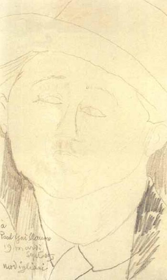 Portrait de Paul Guillaume by Amedeo Modigliani