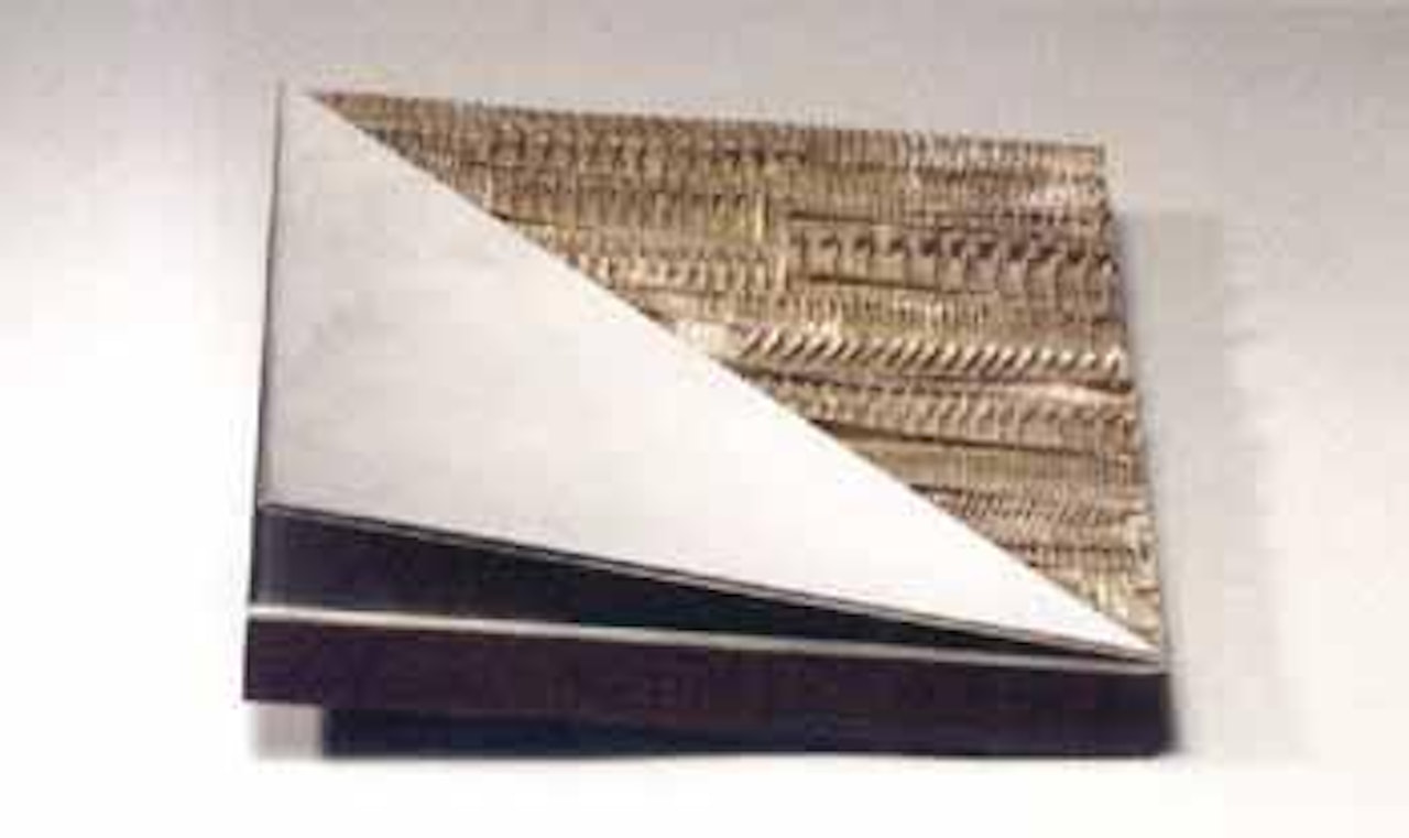 Folded page by Arnaldo Pomodoro