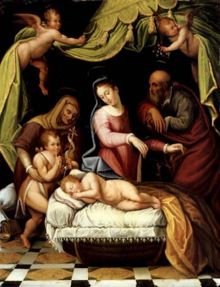 Holy Family with Saint John and Saint Anne by Lavinia Fontana