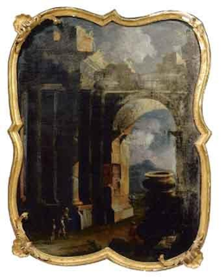 Ruins by Italian School