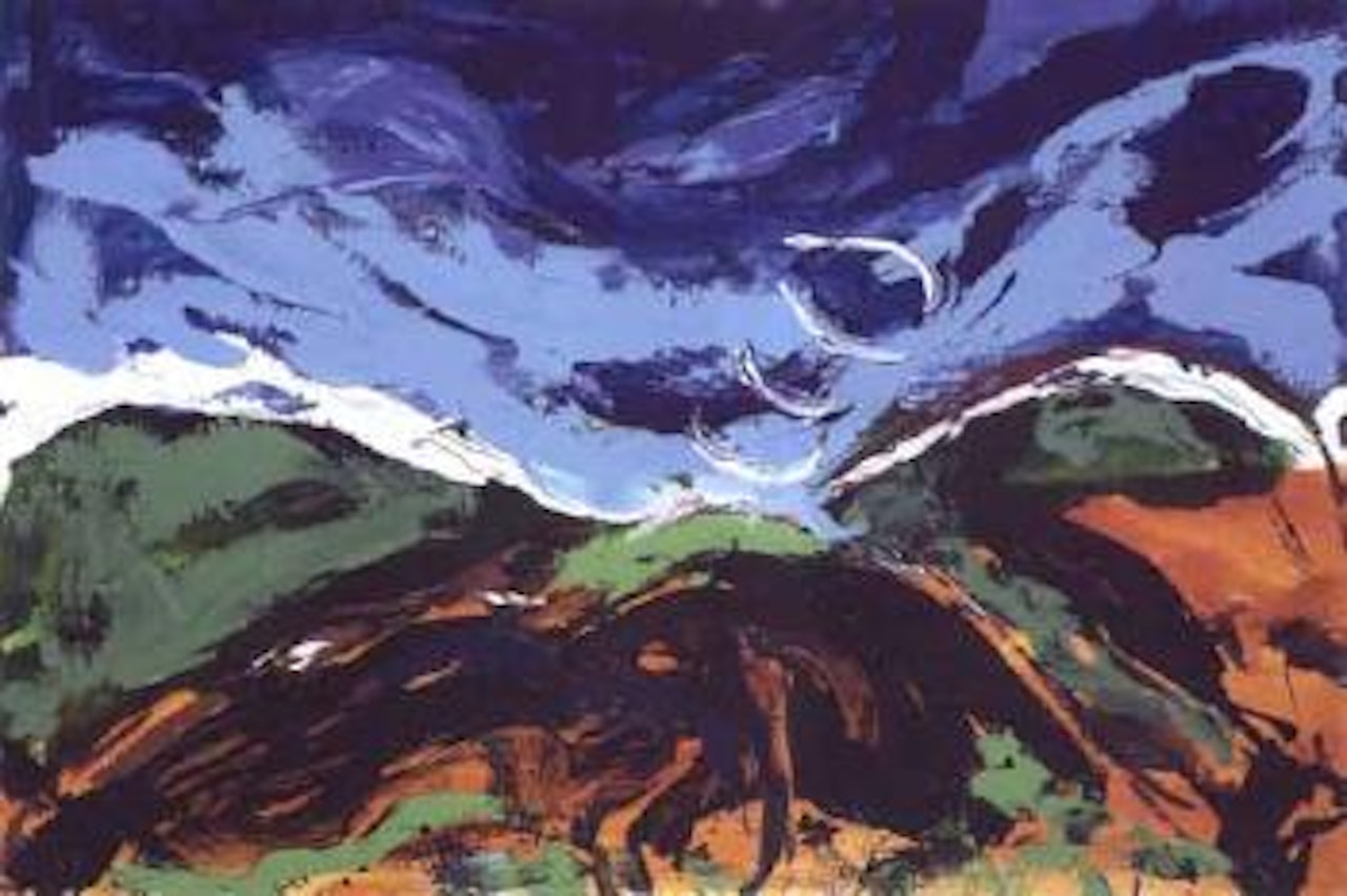 Turbulence by Mario Schifano