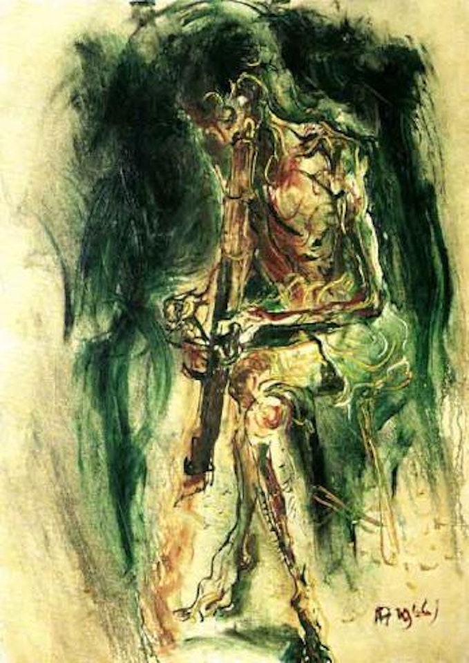 Smoking by Affandi