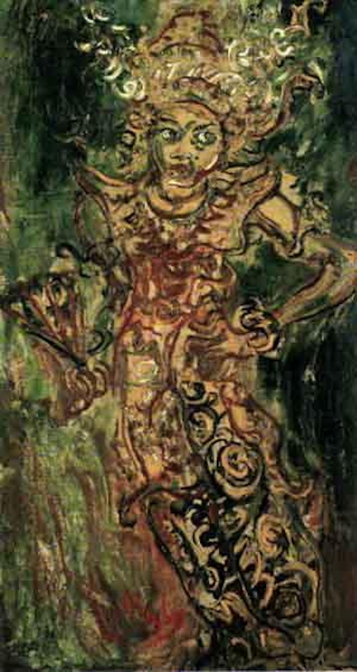 Legong dancer by Affandi