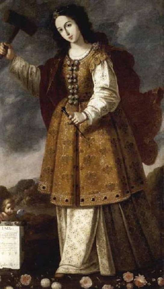 Jael by Francisco de Zurbaran