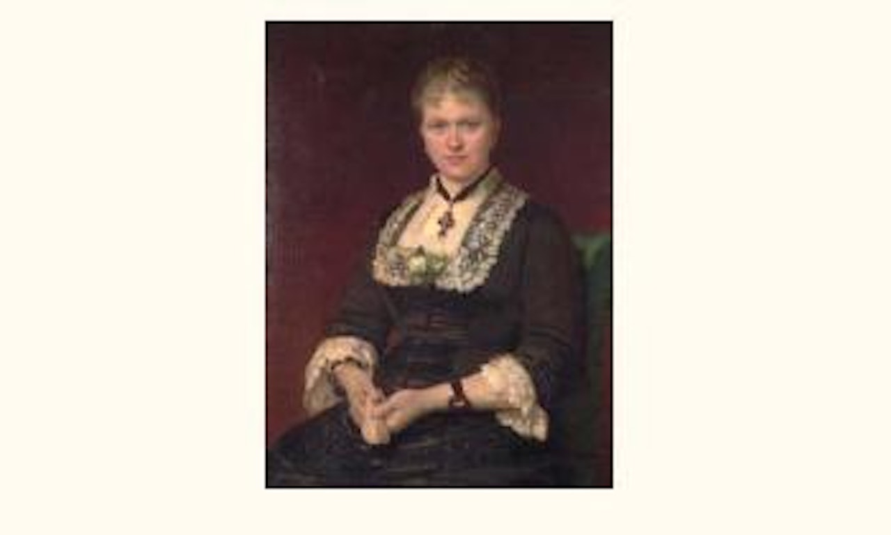 Portrait de jeune femme by Konstantin Makovsky