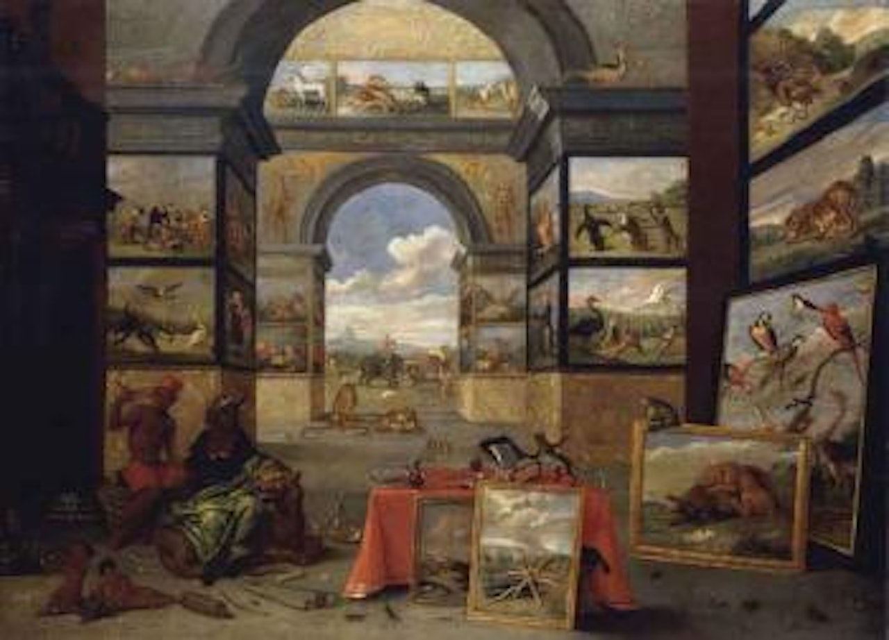 Continent of Africa by Jan Van Kessel The Elder