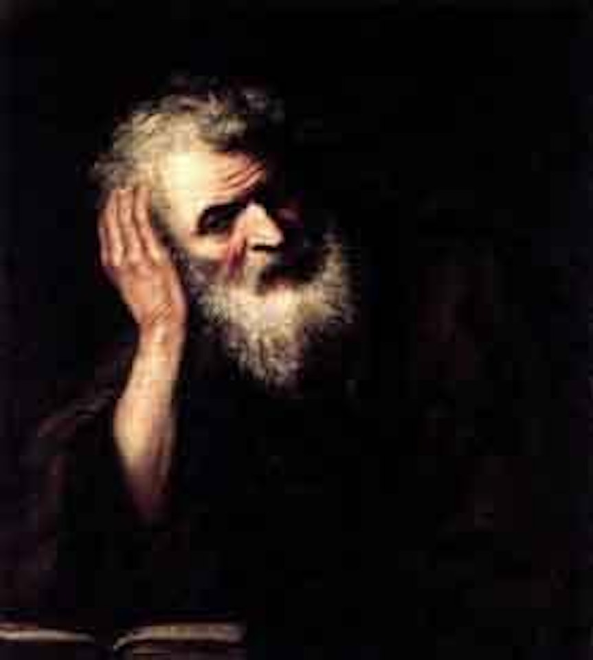Study of bearded man by Venetian School