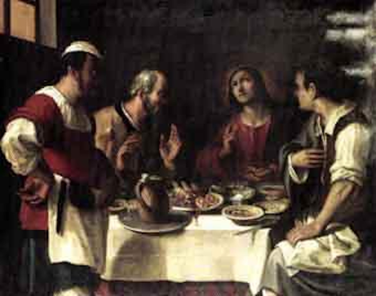 Supper at Emmaus by BOLOGNESE SCHOOL