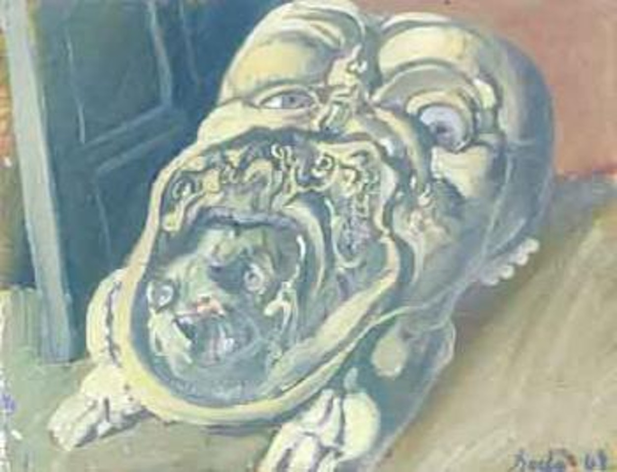 Personnage surrealiste by Dado