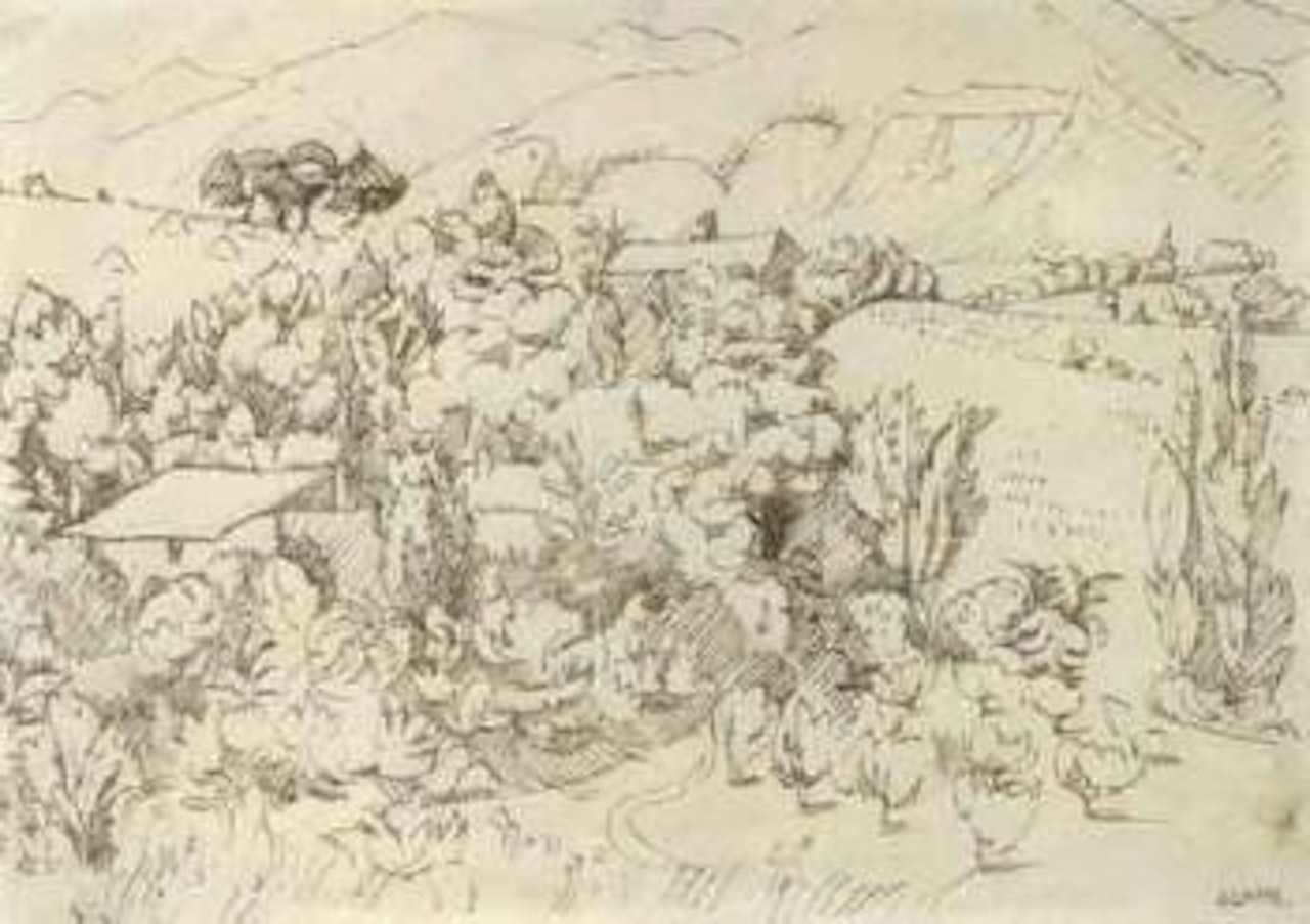 Ferme a Mirmande by André Lhote