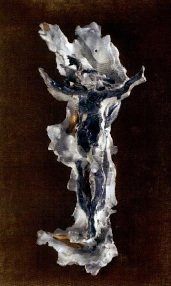 Crucifix by Lucio Fontana