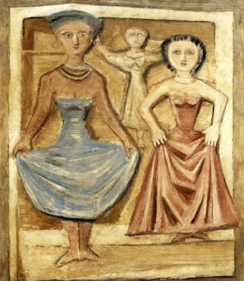 Dancing figures by Massimo Campigli