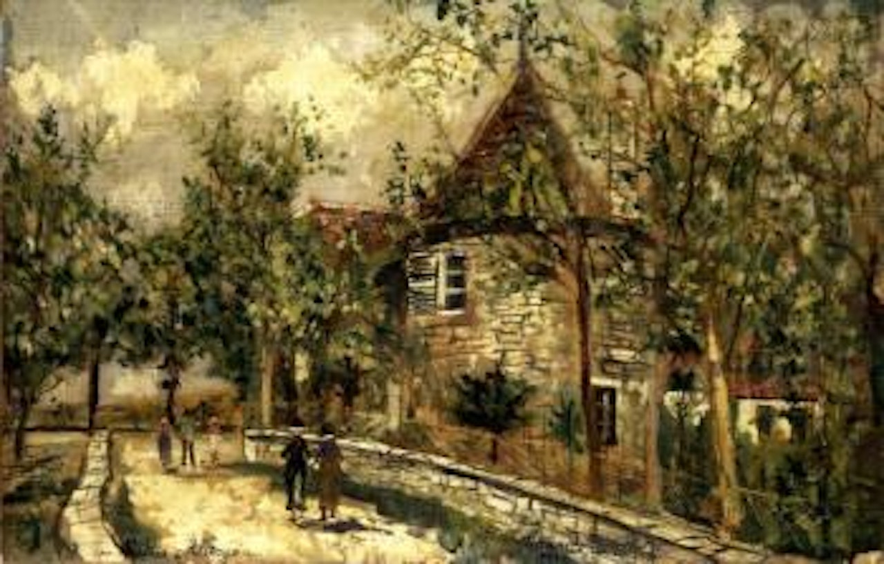 Chateau a Allonjoye by Maurice Utrillo