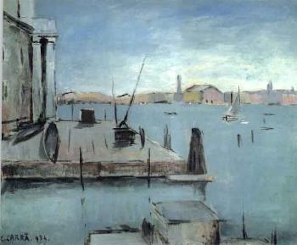 Lagoon, Venice by Carlo Carra
