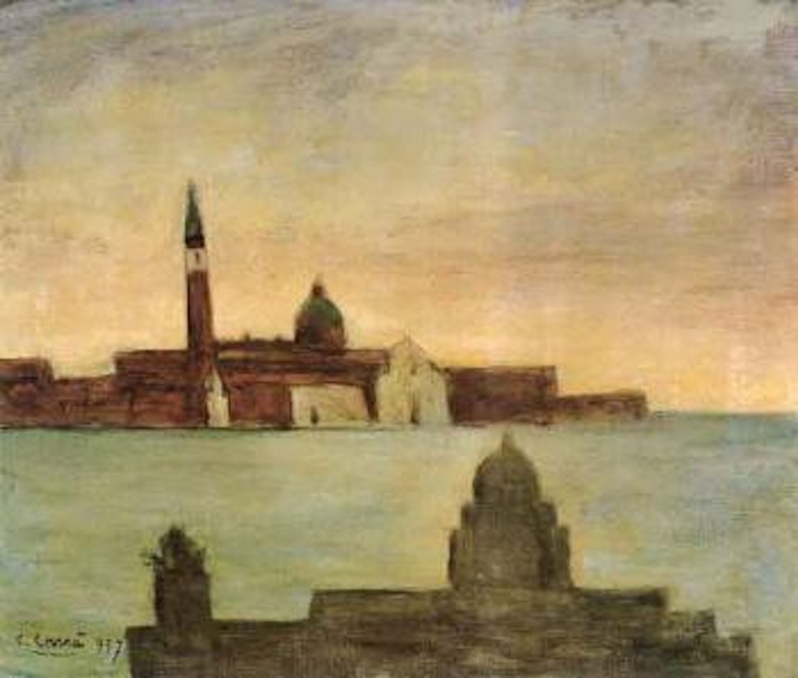 Saint Mark's, Venice by Carlo Carra
