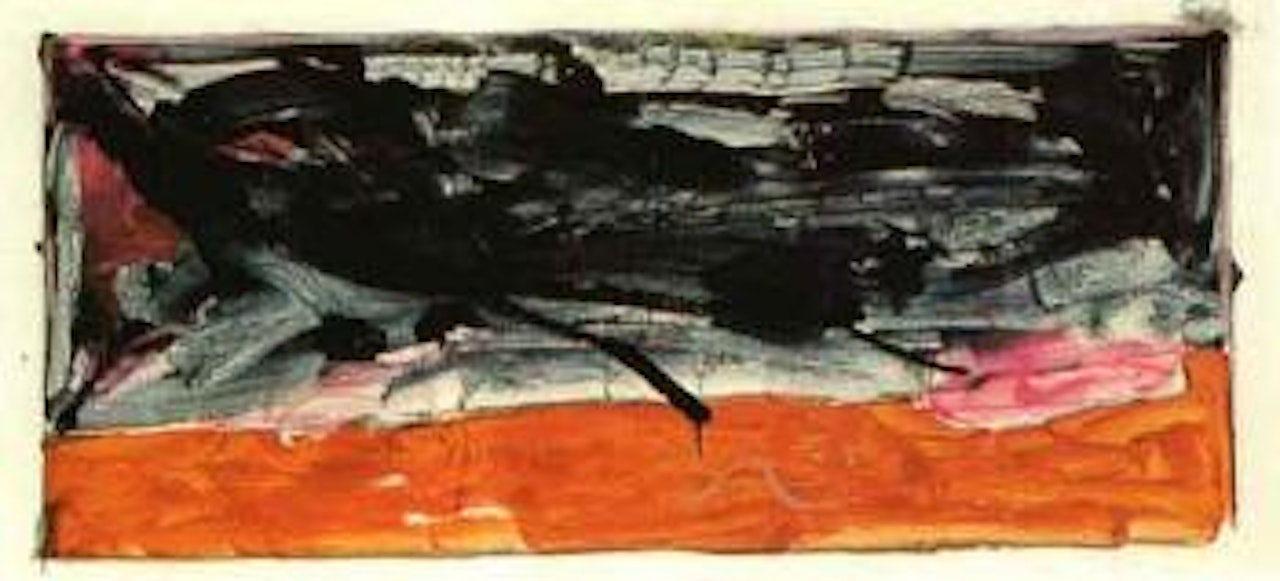 Anaemic landscape by Mario Schifano