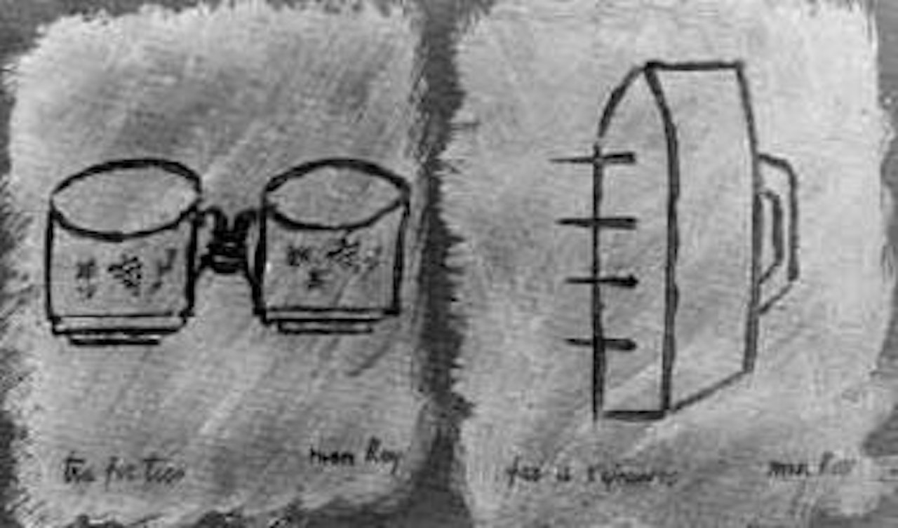 Tea for two by Man Ray