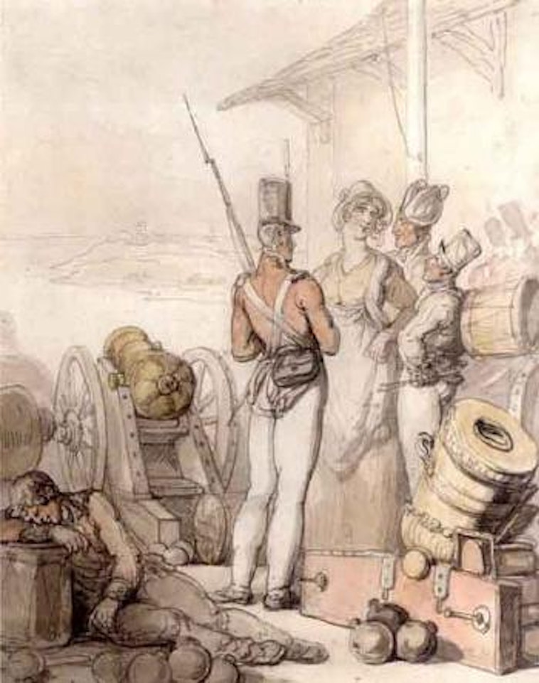Peace and plenty by Thomas Rowlandson