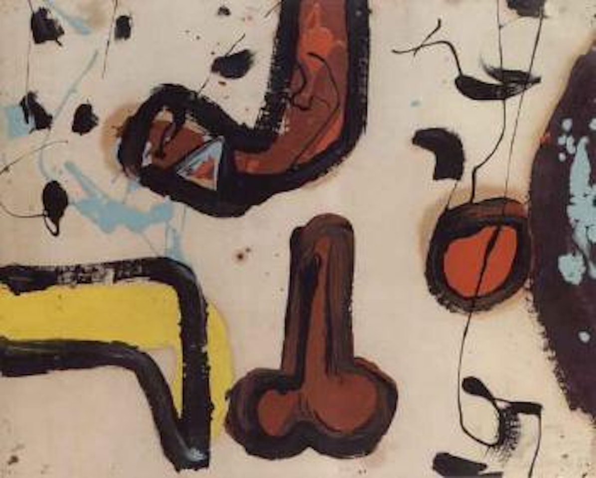 Love game no. 1 by Alan Davie