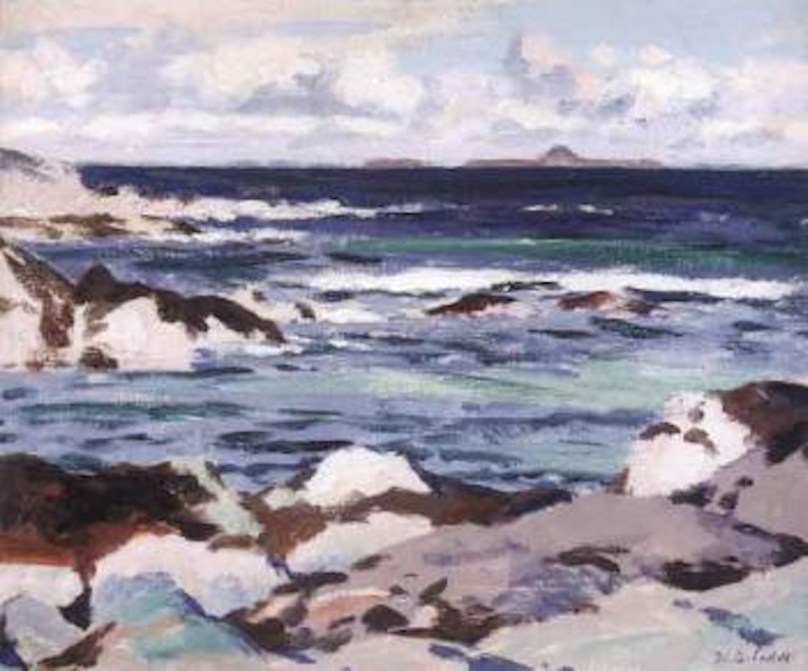 The Dutchman's Cap, Iona by Francis Campbell Boileau Cadell