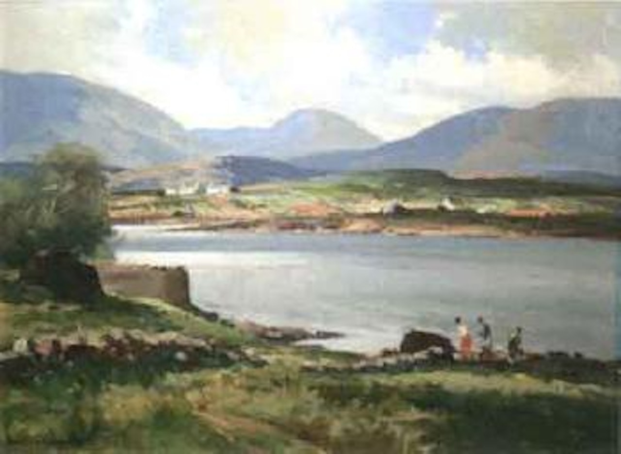 Landscape, Connemara, County Galway by Maurice Canning Wilks