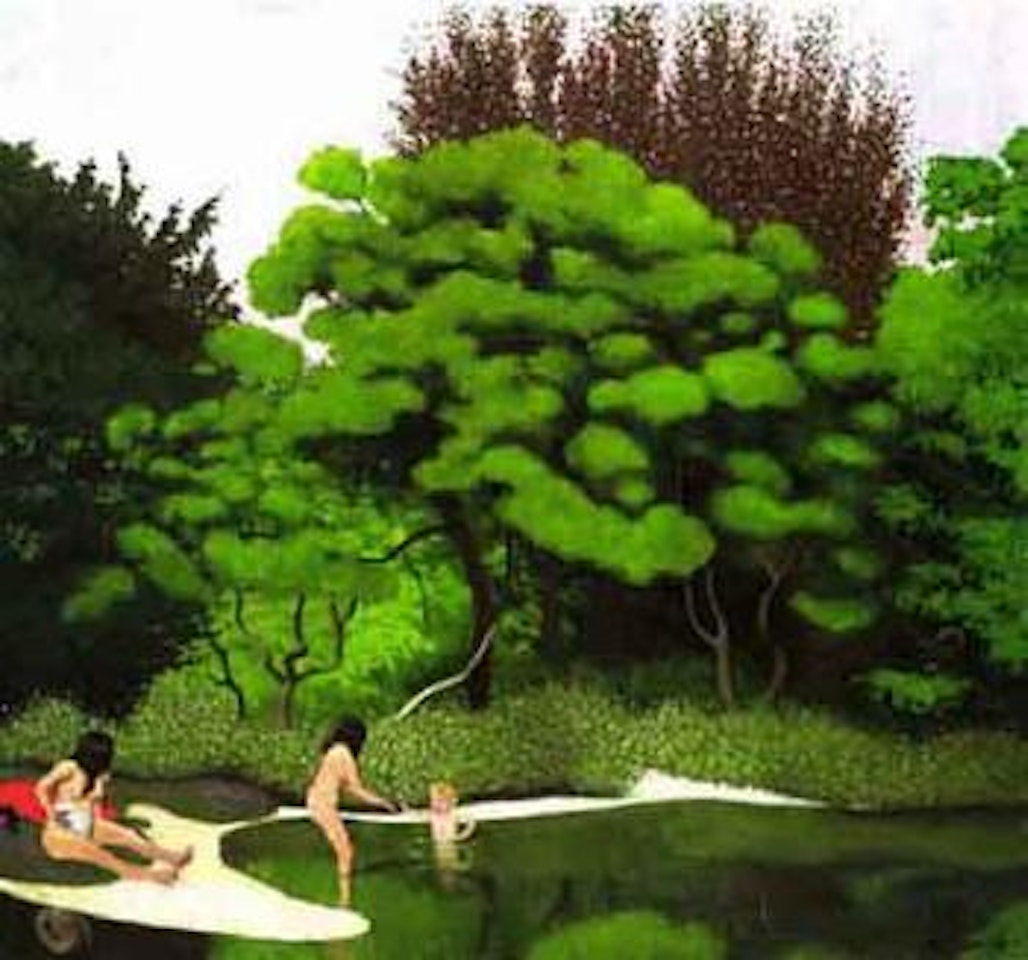 Baigneuses, sous-bois by Félix Vallotton