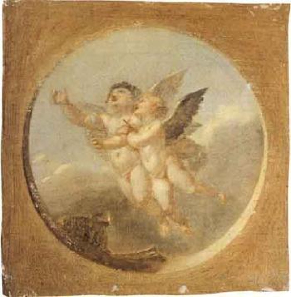 Etude guidant l'essor du genie by Pierre-Paul Prud'hon