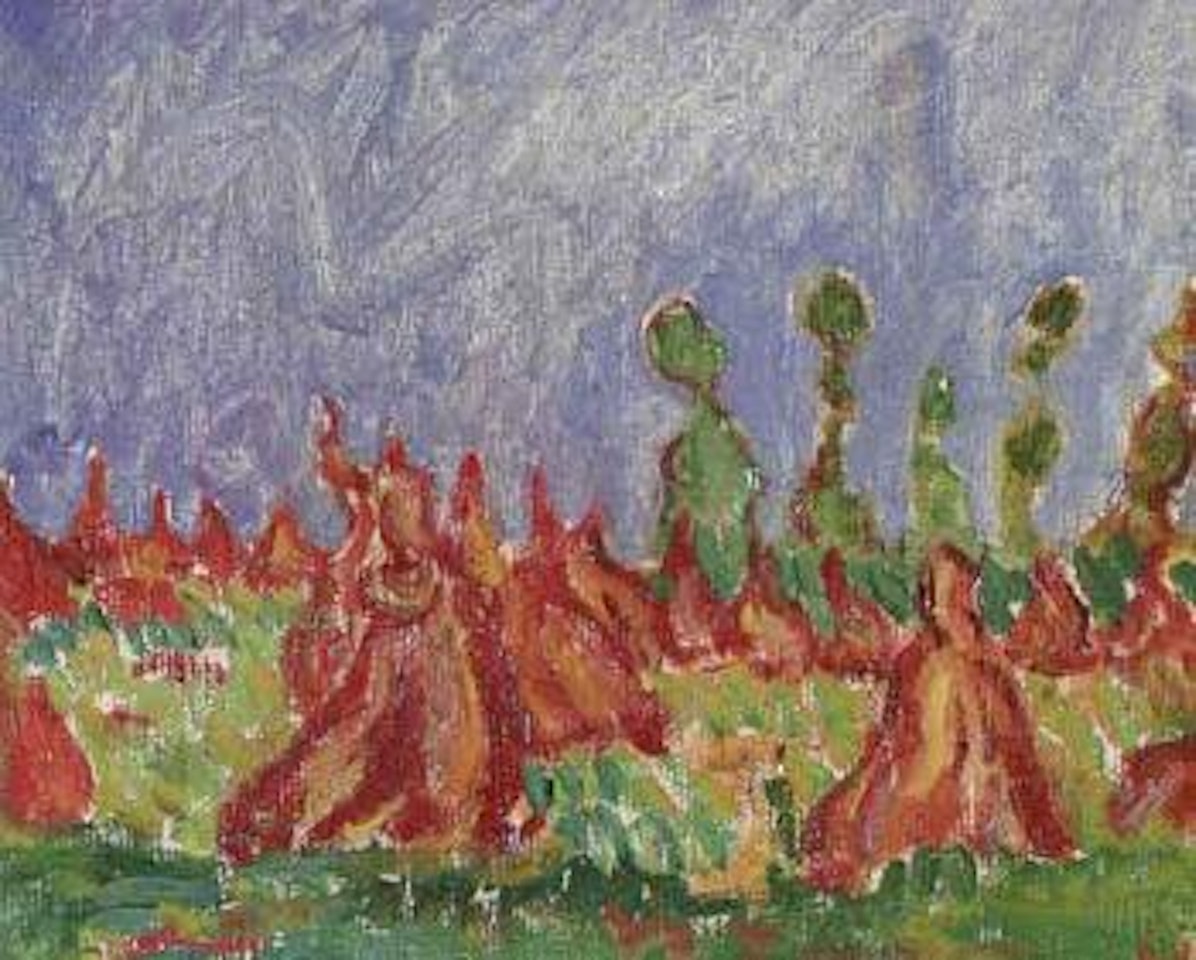 Meules en Normandie by Louis Valtat