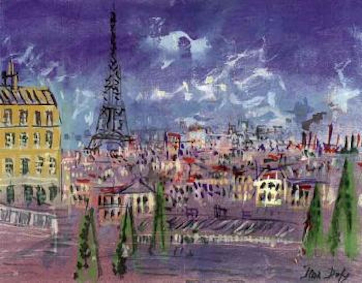 Tour Eiffel by Jean Dufy