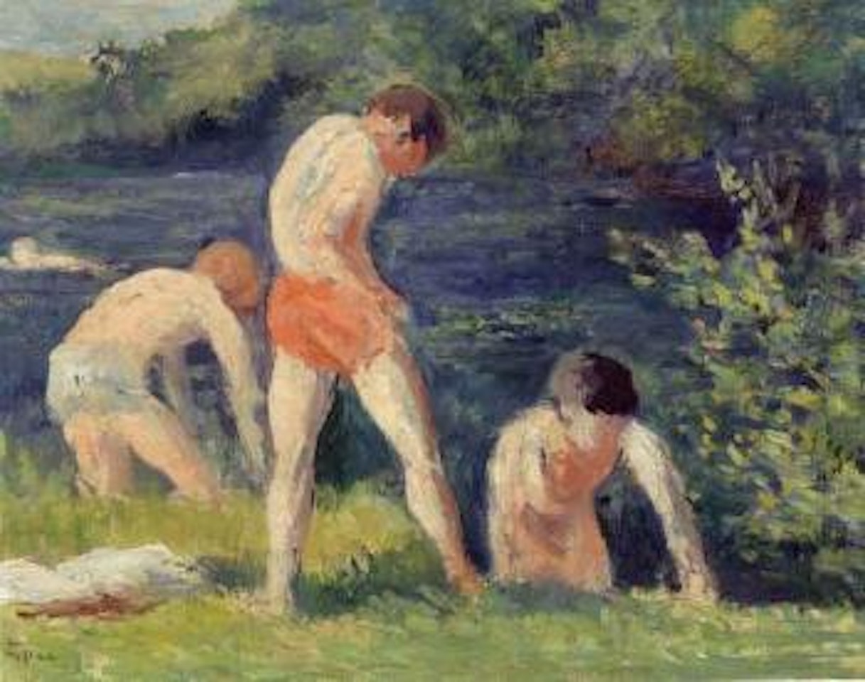 Baigneurs by Maximilien Luce